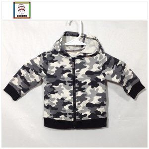 First Impressions ❤️ Baby Camouflage Full Zip Jacket Size 6-9 Months (PRE-LOVED)